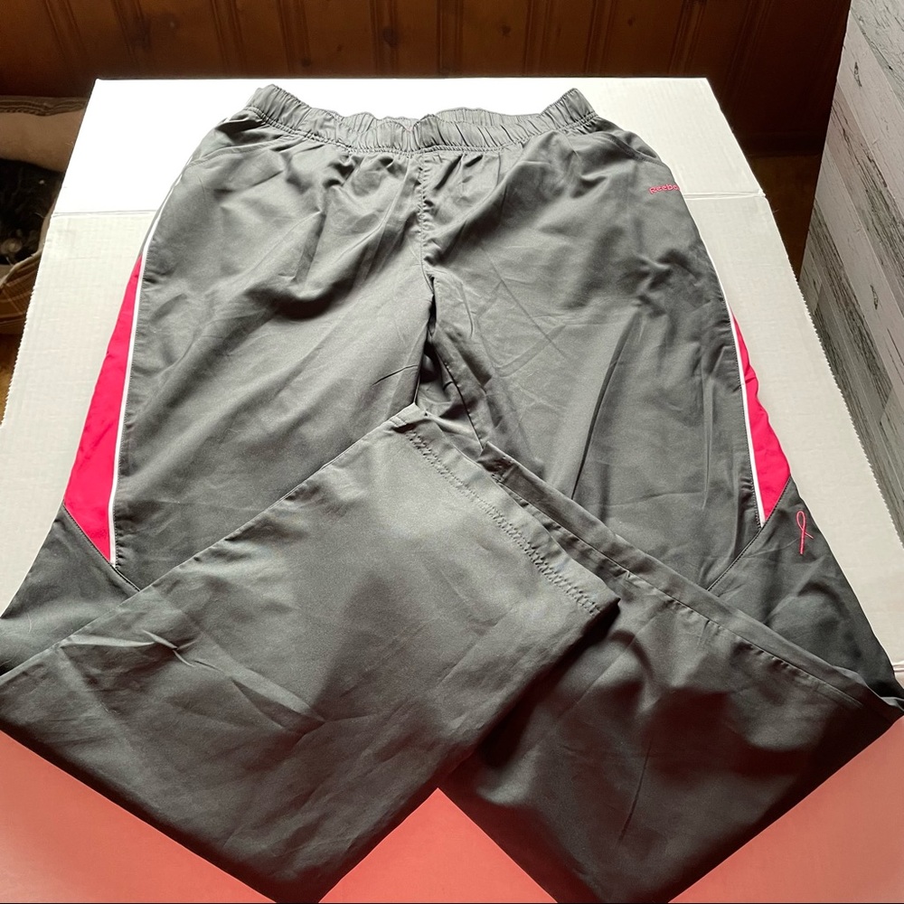 Reebok breast cancer awareness windpants